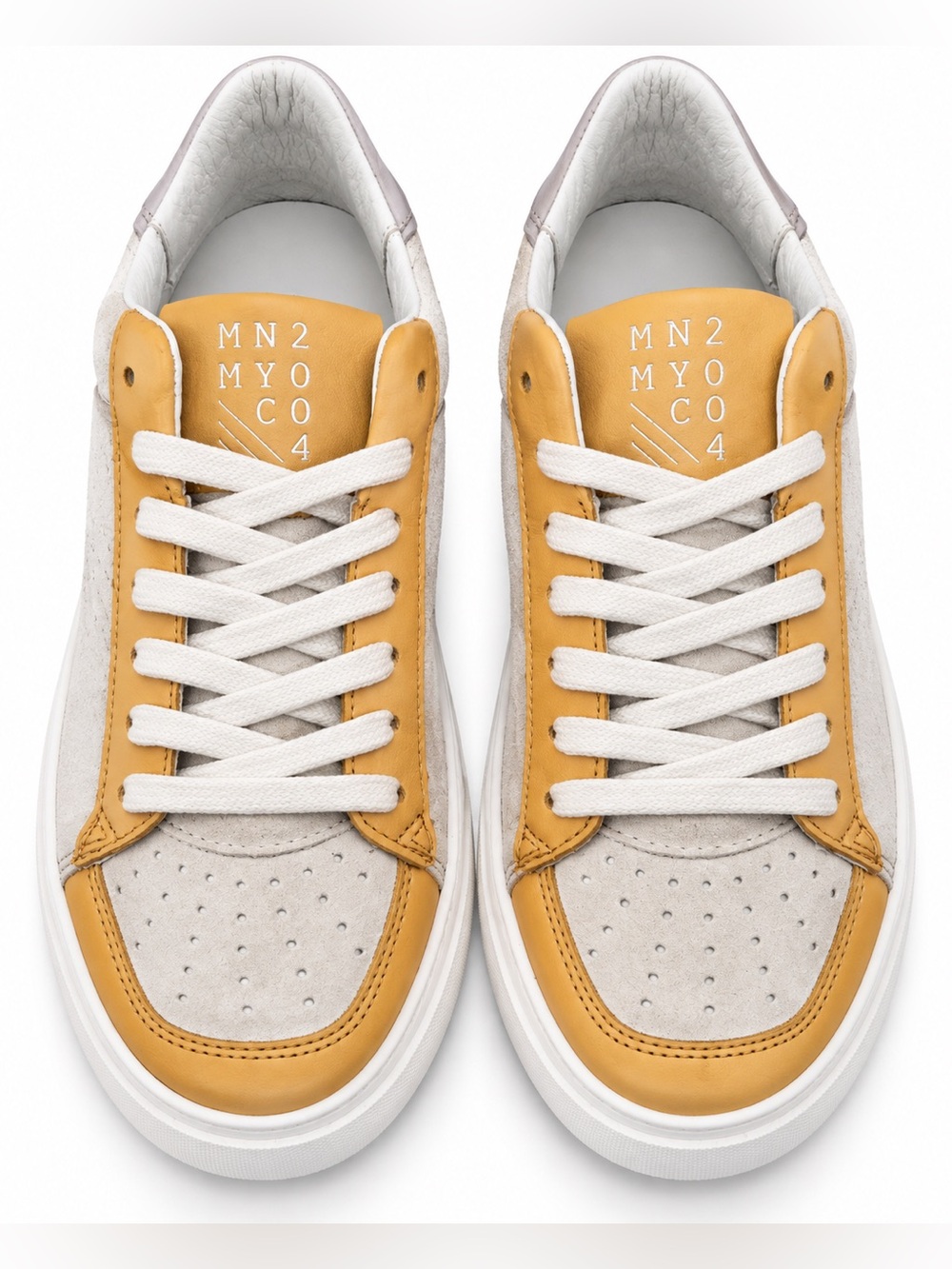 Miz Mooz Tristan Women's Casual Suede‎ Sneaker in Light Gray Tan EU 38 US 7.5